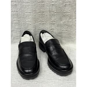 Everlane Black Leather Mules